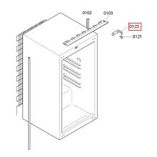 Петля двери (верхняя правая) для холодильников Bosch
