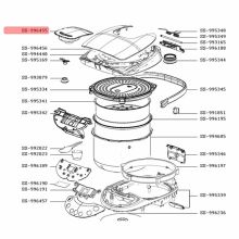 Паровой клапан мультиварки Moulinex MK708E10