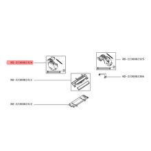 Левое колесо робота-пылесоса Tefal RG7767 и RG7867