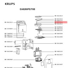 Ручка помола кофемашины Krups MS-0A12616