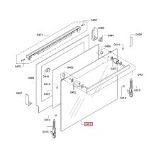 Наружное стекло духовки Bosch HBA.., HBG..