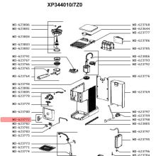 Ручка управления кофеварки Krups XP3440