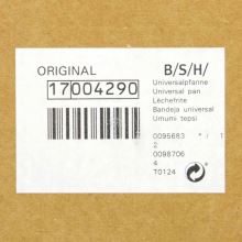 Противень для духовки Bosch, 45,5x37,4x3,9 см