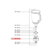 Основание ножа чаши блендера Moulinex LM850D10