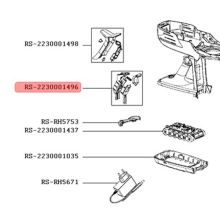 Кнопка вертикального пылесоса Tefal TY947.. и TY949..