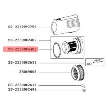 Уплотнитель пылеуловителя пылесоса Tefal TY98 и TY99