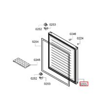 Дверь морозилки к холодильнику Bosch KGN39