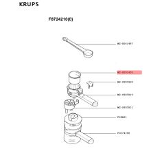 Фильтр рожковой кофеварки Krups Espresso Bravo Plus