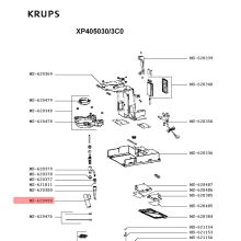 Насадка капучино кофемашины Krups XP405030