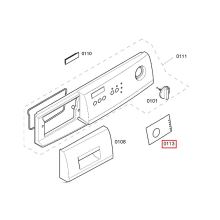 Вкладыш в панель стиралки Bosch WLF16/WLF20