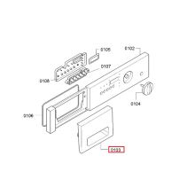 Ручка стиралки Bosch WVTI28