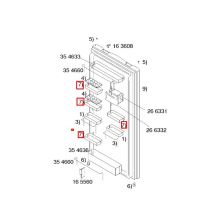 Контейнер холодильника Bosch KS42/KSG44/KSV43
