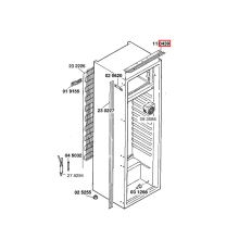Крепеж для холодильника Bosch KIV/KIR/KIM
