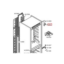 Петля двери холодильника Bosch KG3/KGM3/KGS39