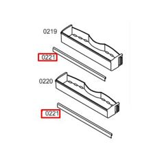 Планка балкона холодильника Bosch KDN4/KSU/KSV47