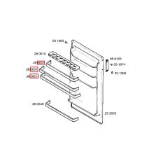 Полка двери холодильника Bosch KSV23/KSV24/KSV28 00280651