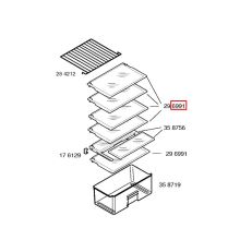 Полка холодильника Bosch K46/KIMG/CK44