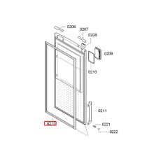 Уплотнитель холодильника Bosch KG39/KGF39