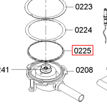 Кольцо горелки тройного пламени плиты Bosch PGV875..