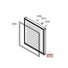 Дверь морозилки Bosch KGN39UL/KGN39VL