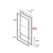 Дверь холодильника Bosch KG39SA70