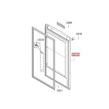 Дверь холодильника Bosch KGE39AI2OR