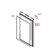 Дверь холодильника Bosch KGN86AW