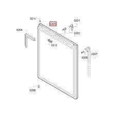 Дверь холодильника Bosch RW40