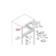 Крышка холодильника Bosch KGN3/KG3/KDN30