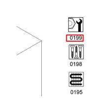 Монтажный набор холодильника Bosch RF463/FI24DP