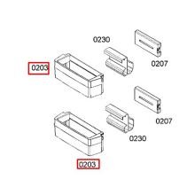 Полка двери холодильника Bosch KAD63/B22