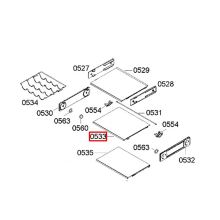 Полка холодильника Bosch K5950N