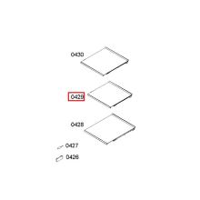 Полка холодильника Bosch KAD63/B22/K59