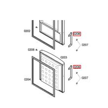 Ручка холодильника Bosch KG33/36/39