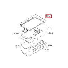 Стеклопанель холодильника Bosch RB280/RB282