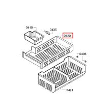 Ящик морозилки холодильник Bosch RB472701