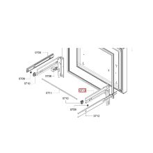 Рамка направляющей ящика Bosch B26/KFN91