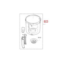 Контейнер-пылесборник для пылесоса Bosch BGS61/62