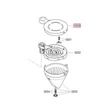 Крышка держателя фильтра для кофеварок Bosch TC911