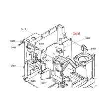 Панель корпуса кофемашины Bosch TKN68/TK68