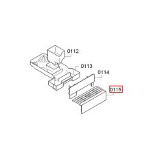 Решетка поддона кофемашины Bosch TK76K572 и TK76K573