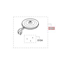 Цоколь чайника Bosch TWK86103RU