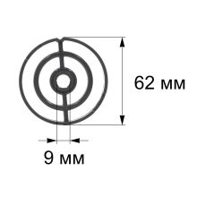 Решетка колбасной насадка для мясорубки Moulinex HV8 Pro