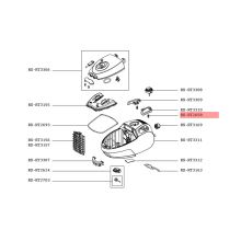 Пружина кнопки для пылесоса Tefal TW.., RO..