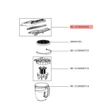 Крышка бака для пыли пылесоса Tefal TW76..