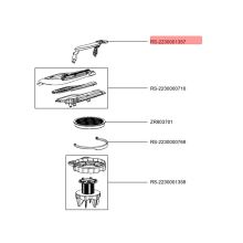 Рычаг бака для пыли пылесоса Tefal TW7689