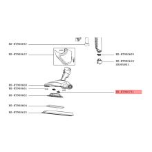 Диффузор пара к пылесосам Tefal VP75.., VP85..