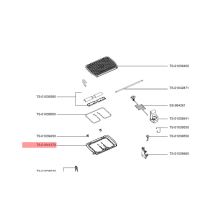 Нижний отражатель гриля Tefal GC7.., GR71..