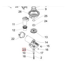 Ситечко (отверстие D=1) кофемашины Saeco HD89..