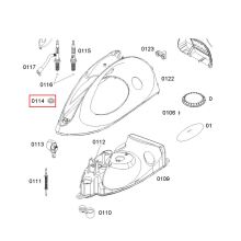 Уплотнитель клапана ручки парогенератора Bosch PV1/4, TB1/2